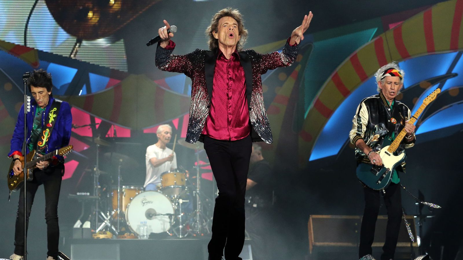 Foto: Los Rolling Stones en el concierto que dieron en marzo en Cuba (Efe)