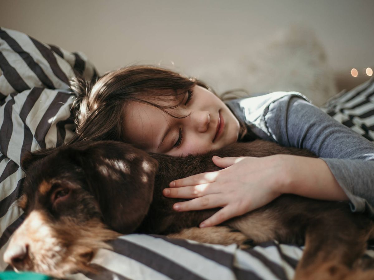 Foto: Dormir con tu mascota es bueno para el sueño... y para la salud (Foto: iStock)