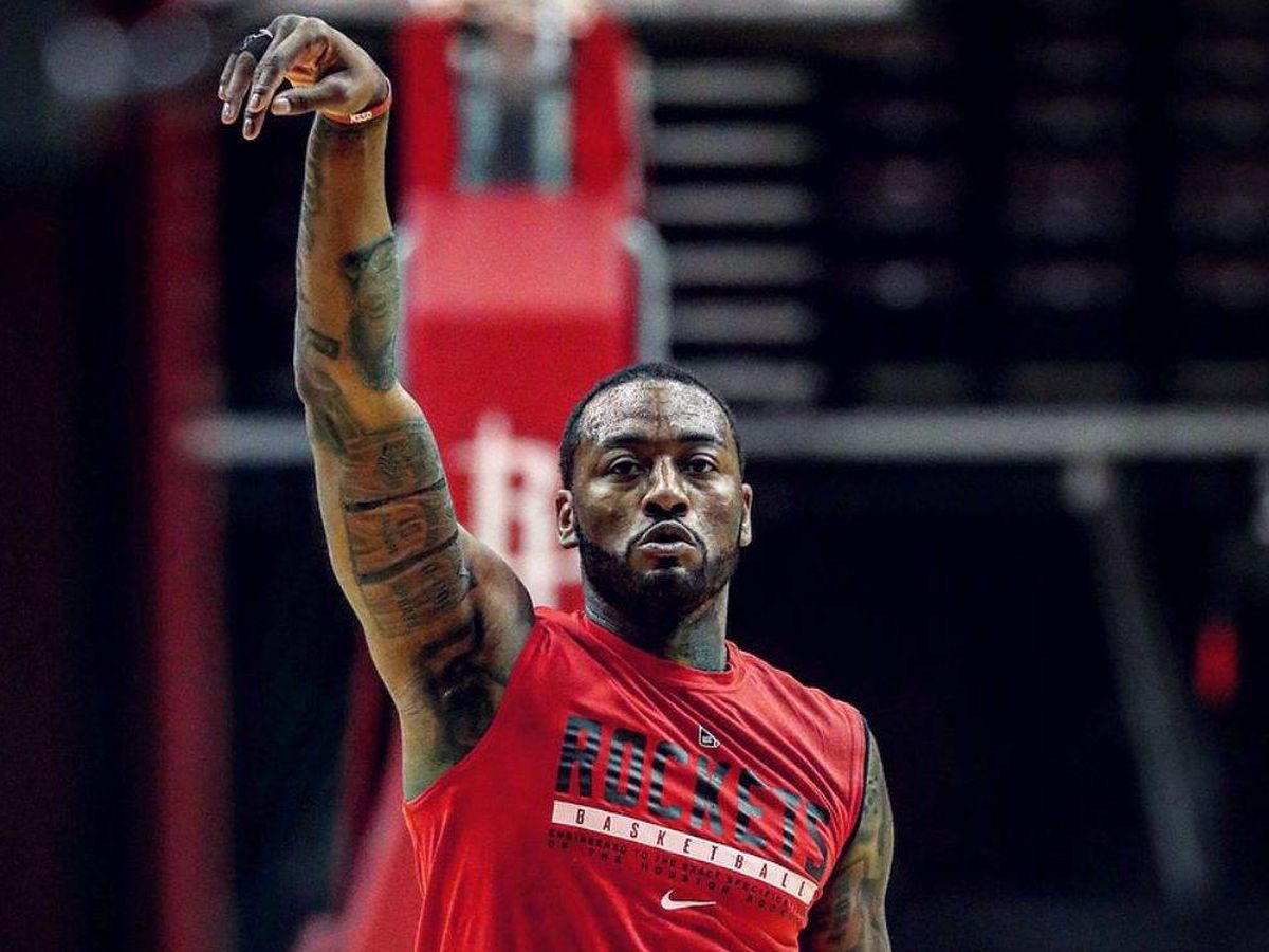Foto: Wall, durante un entrenamiento con los Rockets. (Reuters)