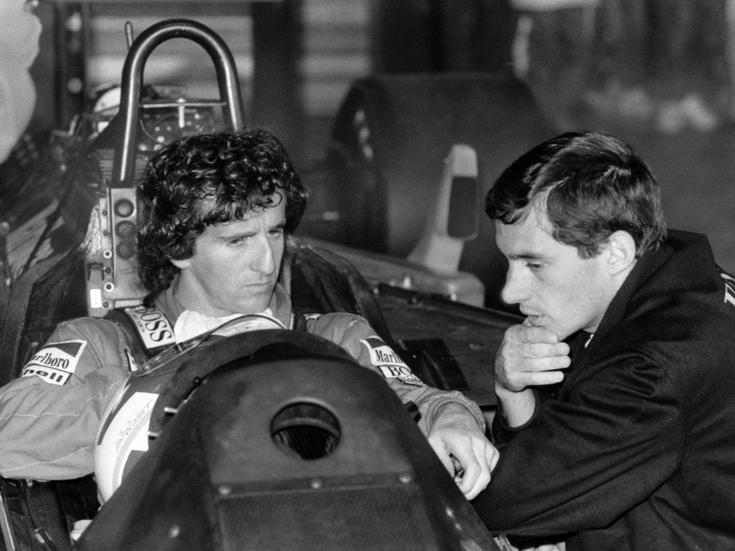 Prost y Senna fueron rivales, que en el fondo se respetaban y admiraban. (Reuters/Martin Frike)