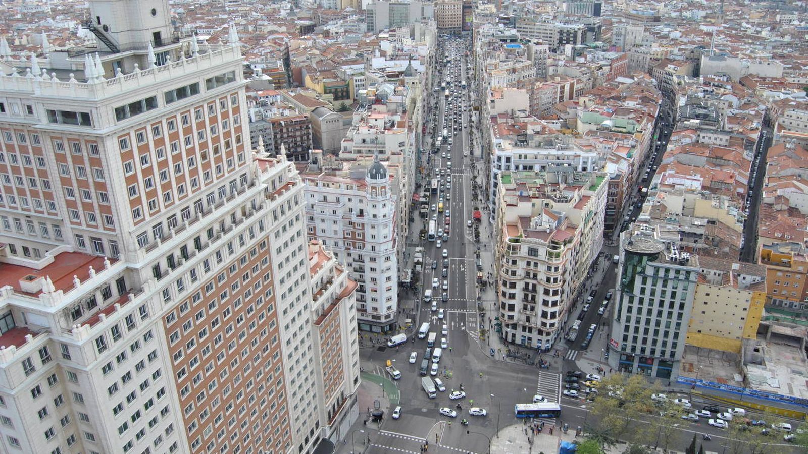 Foto: Vista de la Gran Vía de Madrid. (Foto: E.S.)
