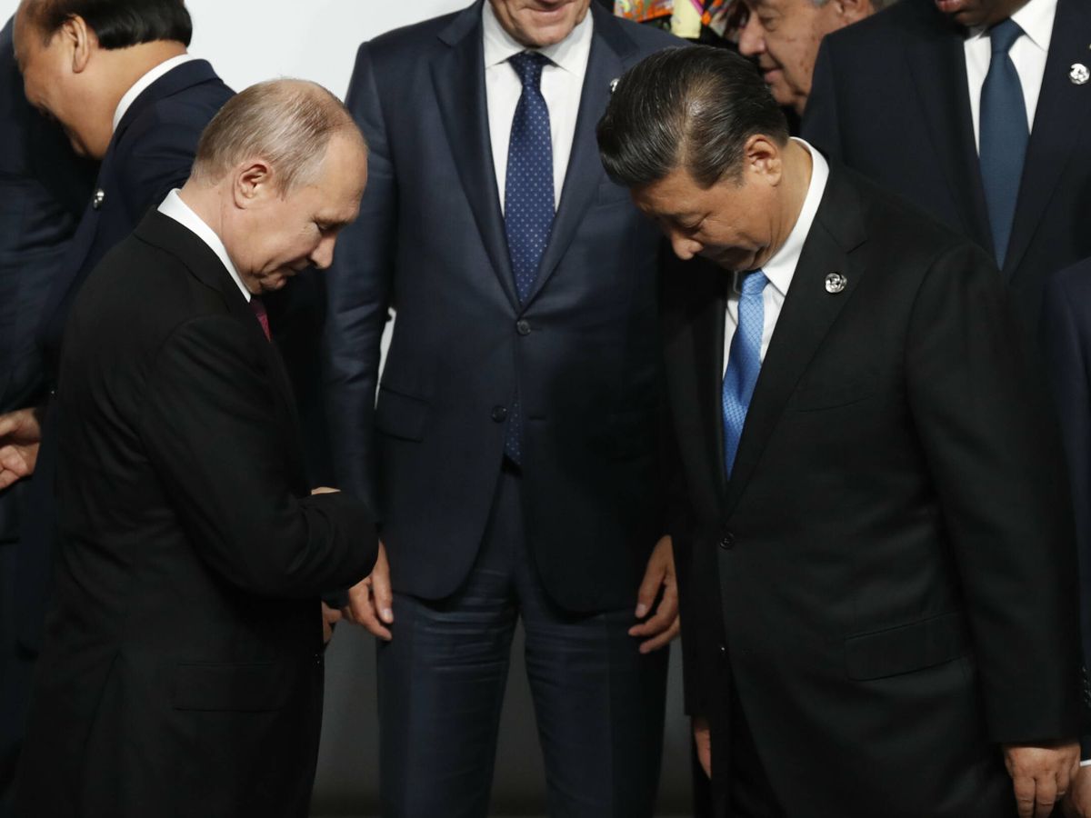 Foto: Vladimir Putin y Xi Jinping en una cumbre en 2019. (Getty/Kim Kyung-Hoon)