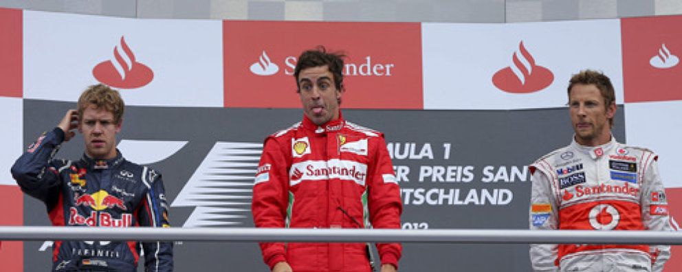 Foto: Fernando Alonso gana el GP de Alemania y se distancia en el liderato del mundial