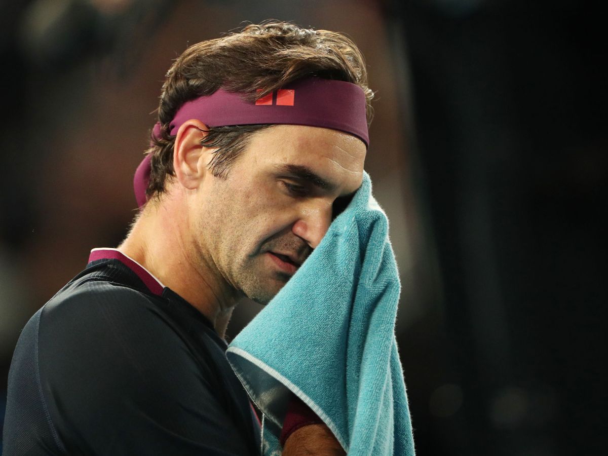 Foto: Roger Federer se lamenta de un punto contra John Millman. (Reuters)