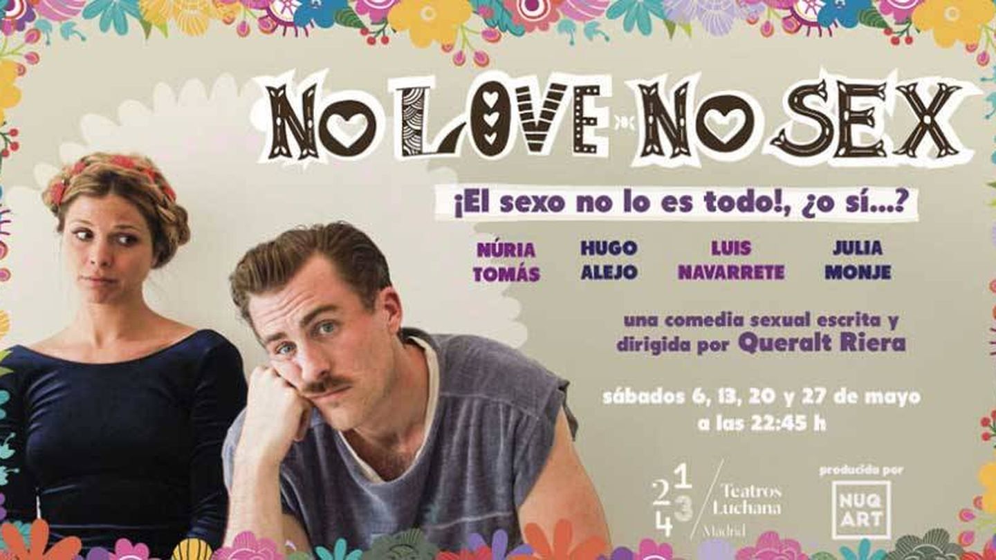 Cartel de la obra protagonizada por Nuria Tomás en Madrid.