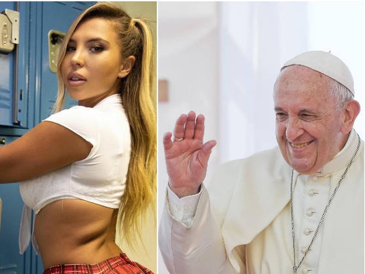 Foto: La modelo Natalia Garibotto, "bendecida" con un 'like' del Papa. Fotos: Efe/Instagram