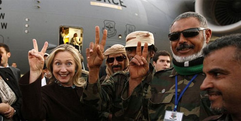 Foto: Clinton sobre Gadafi: "Llegamos, vimos, él murió"