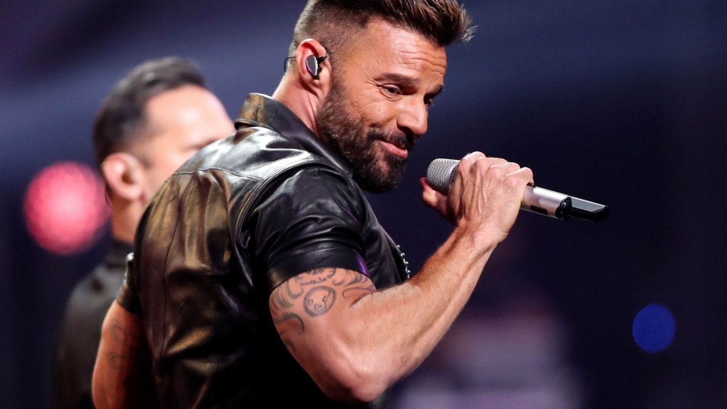 Ricky Martin, en el festival de Viña del Mar, el pasado febrero. (EFE)