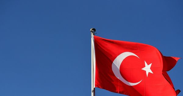 Foto: Bandera turca. (EFE)