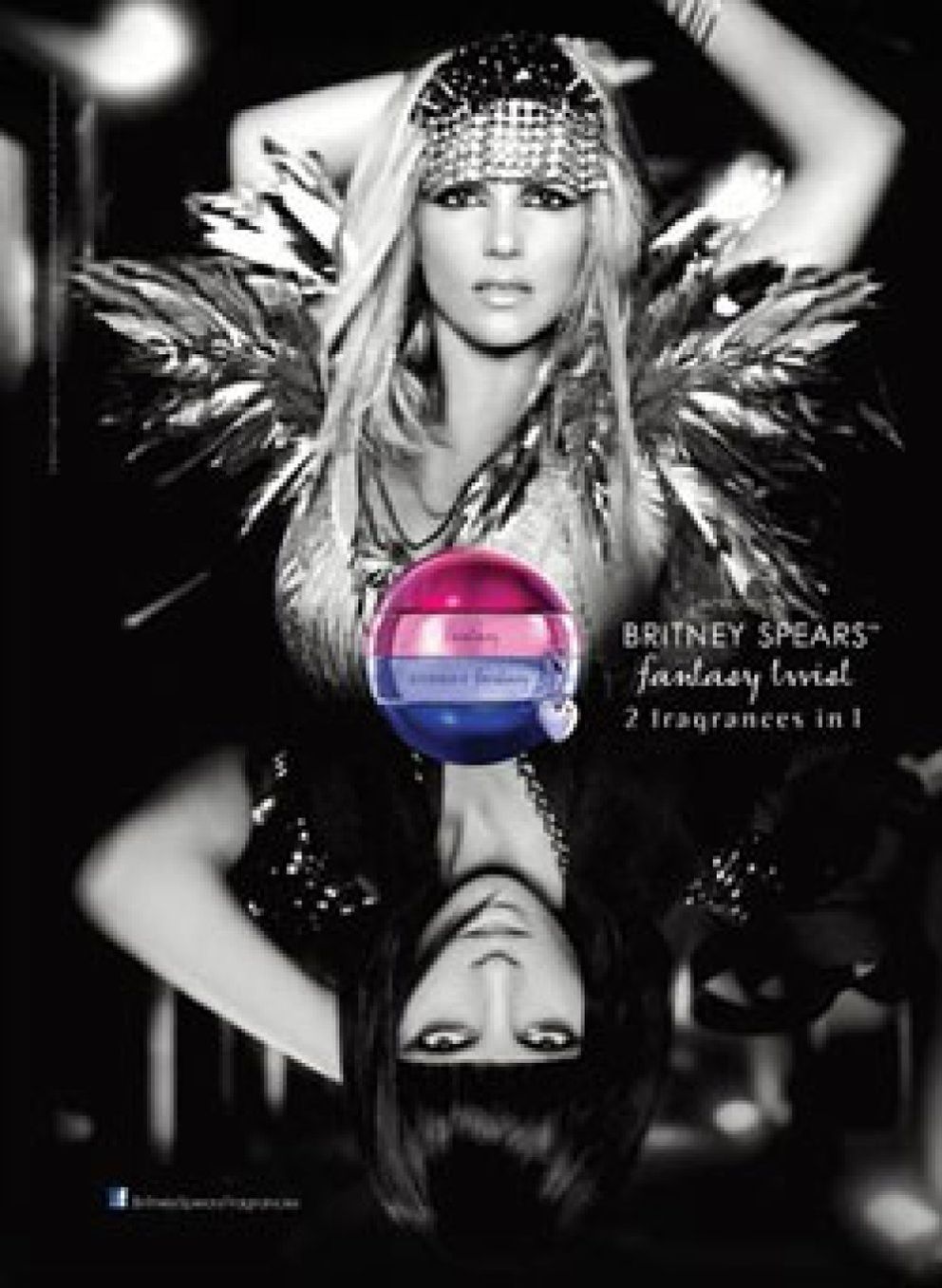Foto: Britney Spears muestra sus dos caras en su nuevo perfume