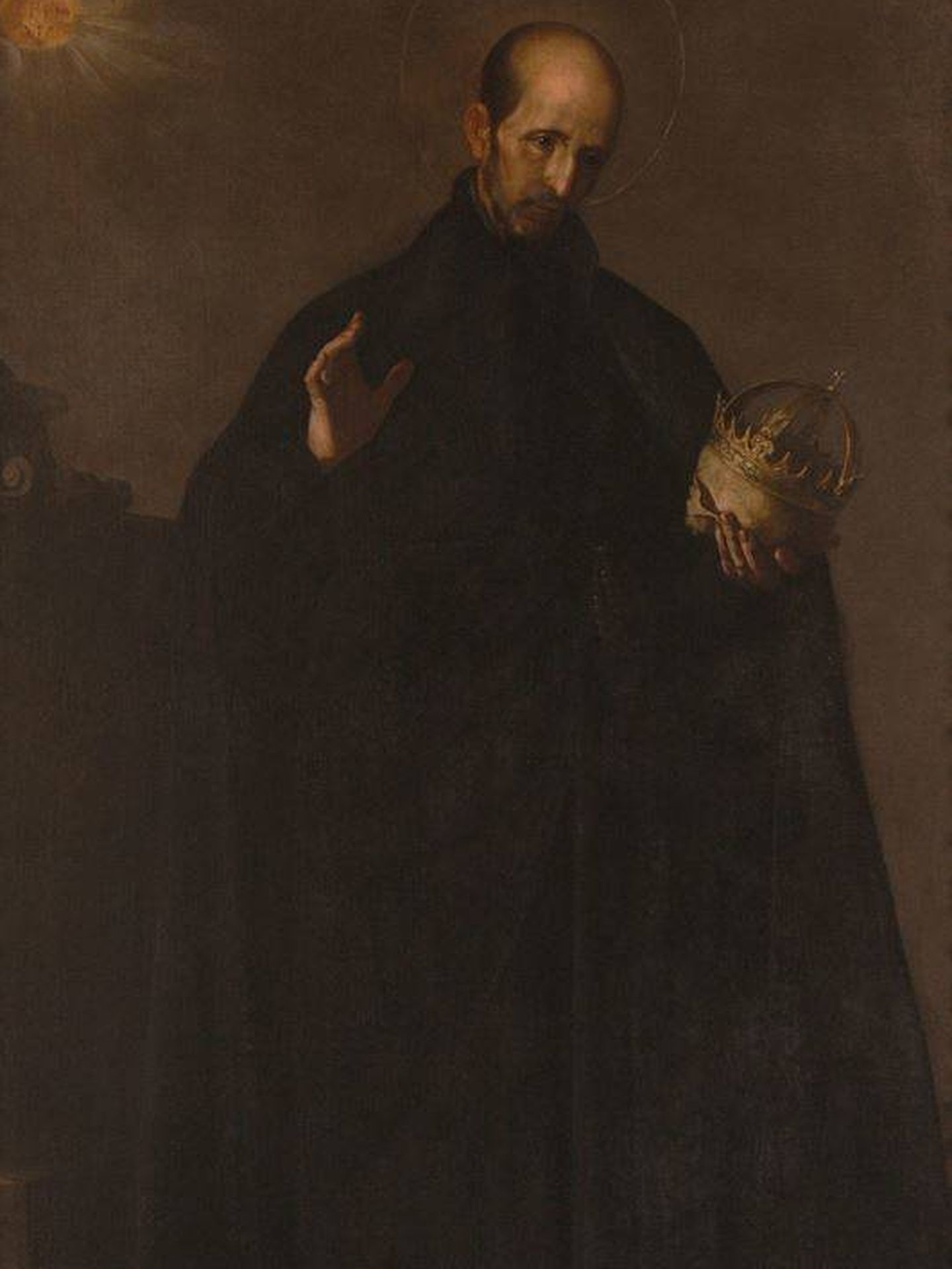 Lienzo de Alonso Cano representando a San Francisco de Borja, duque de Gandía y general de la Compañía de Jesús. (C.C.)