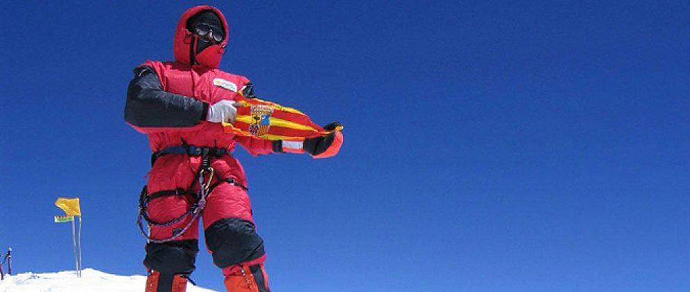 Foto: Diez años después de haber pasado tres días 'muerto', Pauner conquista las cimas del mundo