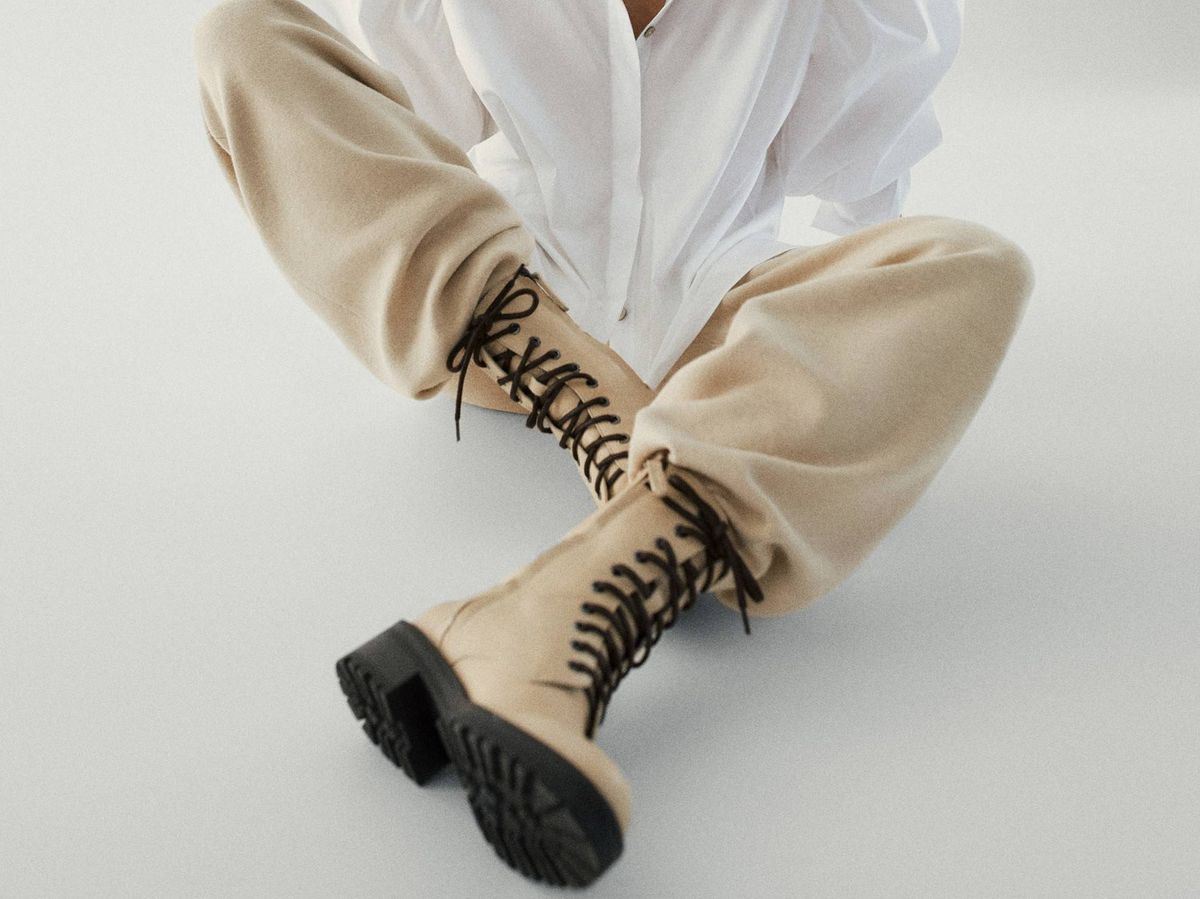Foto: Estas son unas de las botas de Massimo Dutti por las que deliramos. (Cortesía)