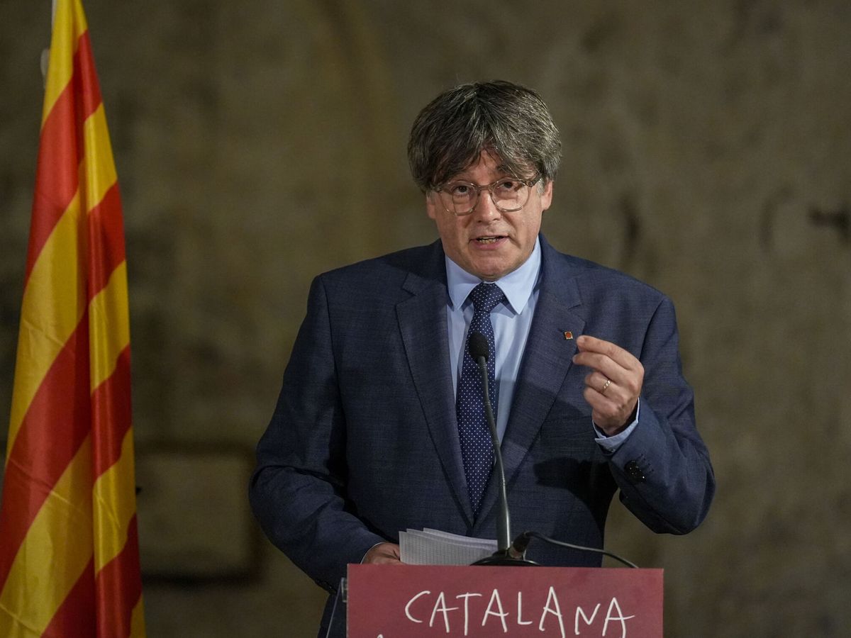 Foto: Imagen de archivo de Carles Puigdemont. (EFE/David Borrat)