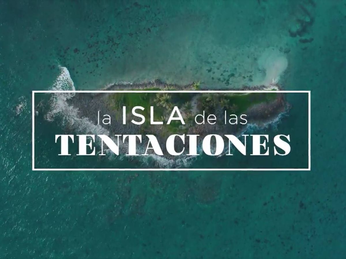 Foto: Logotipo de 'La isla de las tentaciones'. (Captura de Mediaset)