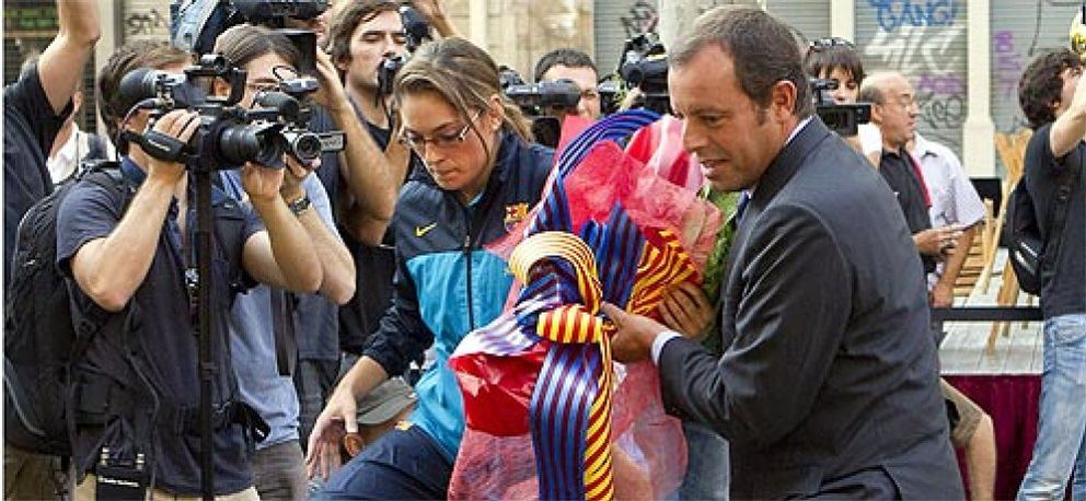 Foto: Rosell: "Si un día Cataluña fuera independiente, el Barça seguiría jugando en España"