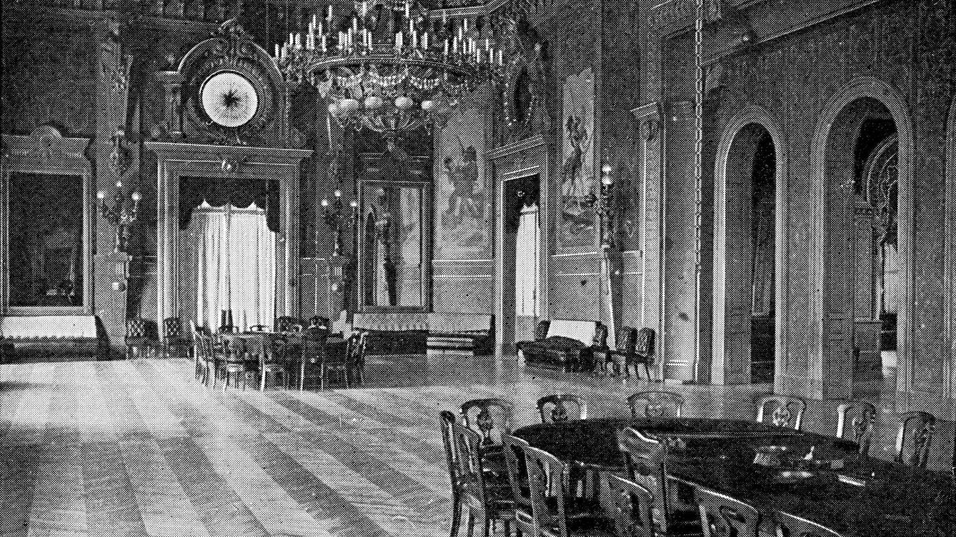 Foto: El casino de Montecarlo en el siglo XIX tras las renovaciones de Jules Dutrou y Charles Garnier en 1878-79
