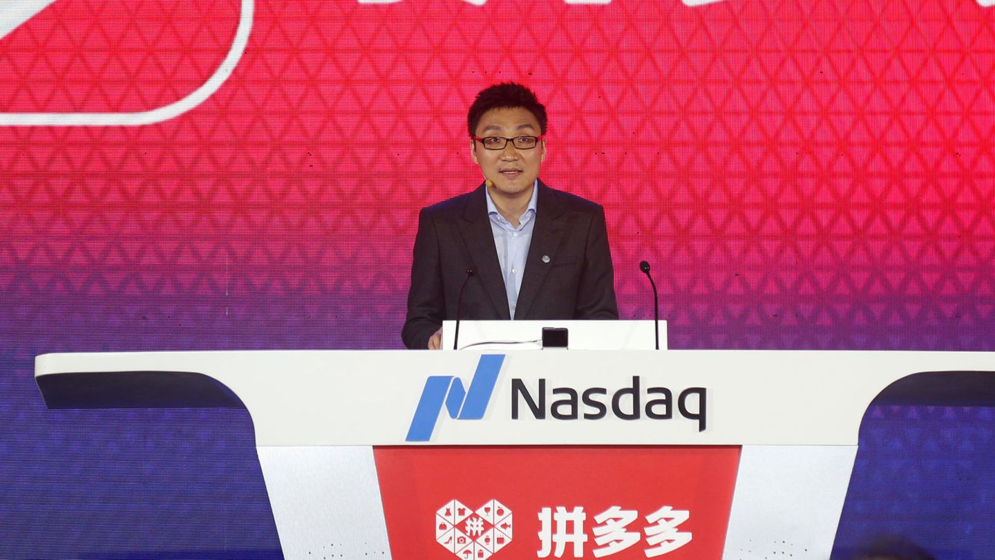 Colin Huang, fundador de Pinduoduo y Temu. (Reuters)