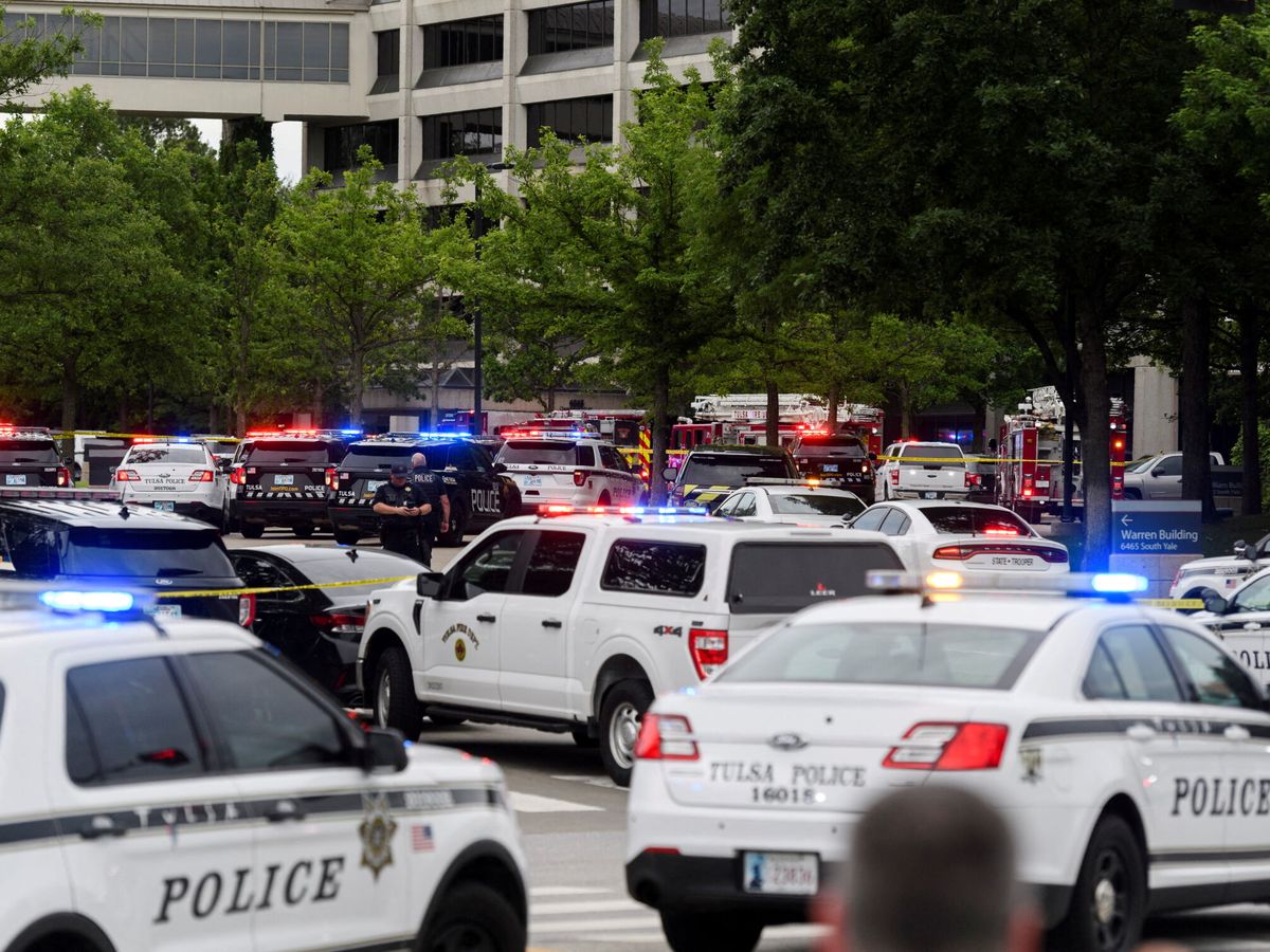 Foto: Tiroteo en Tulsa, Estados Unidos: un hombre mata a cuatro personas (Reuters/Noble)