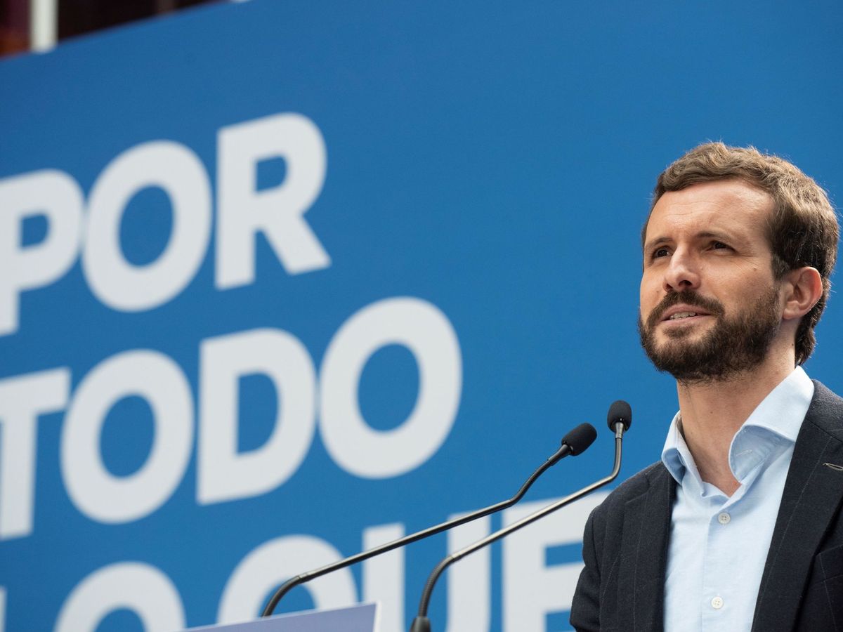 Foto: El candidato a la presidencia del Gobierno por parte del Partido Popular Pablo Casado (EFE)