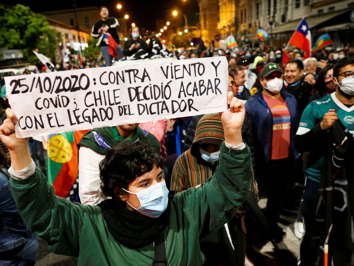Foto: Manifestaciones en Chile. (Reuters)