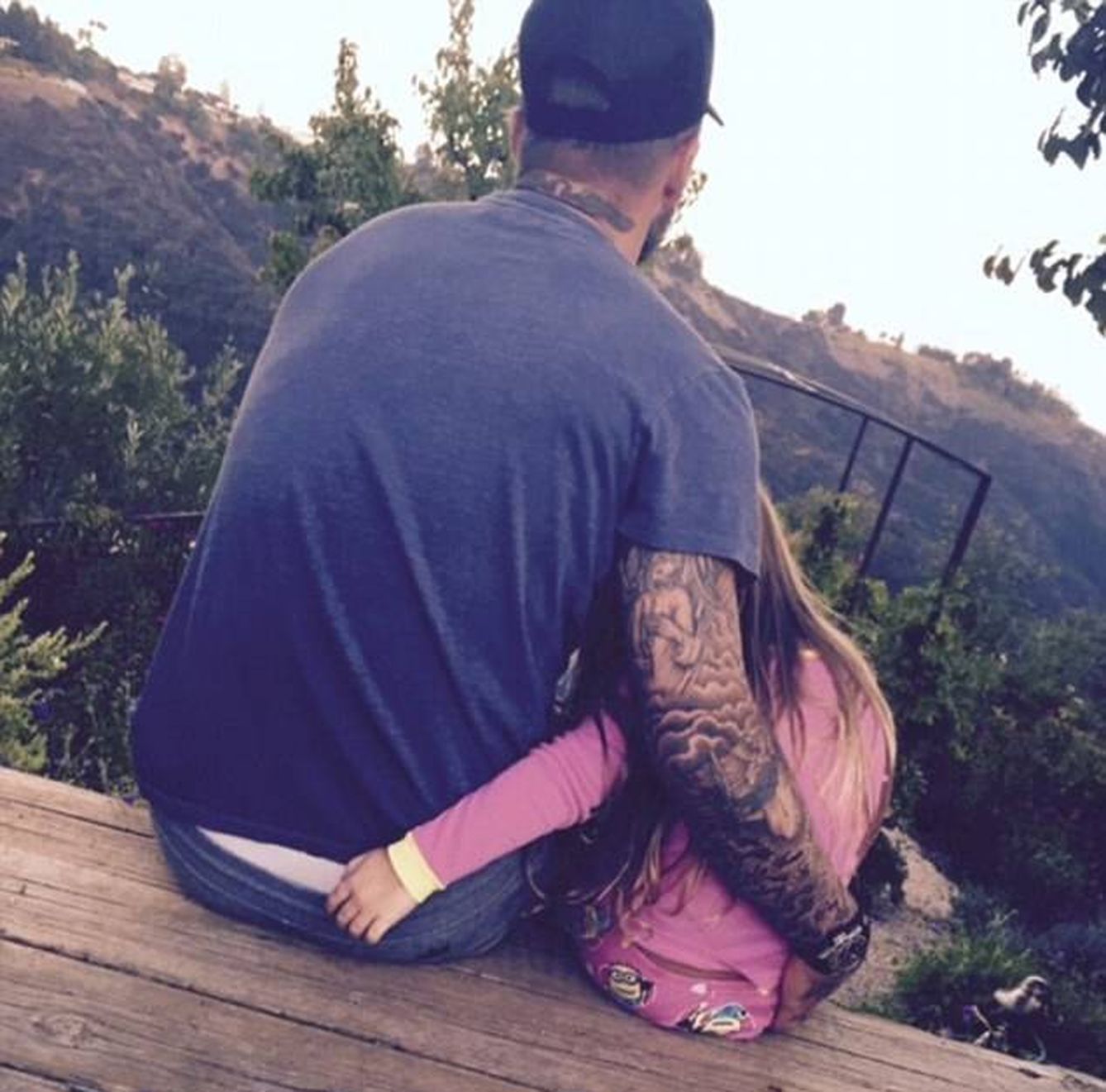 David Beckham junto a su hija Harper en una imagen de archivo. (Instagram)