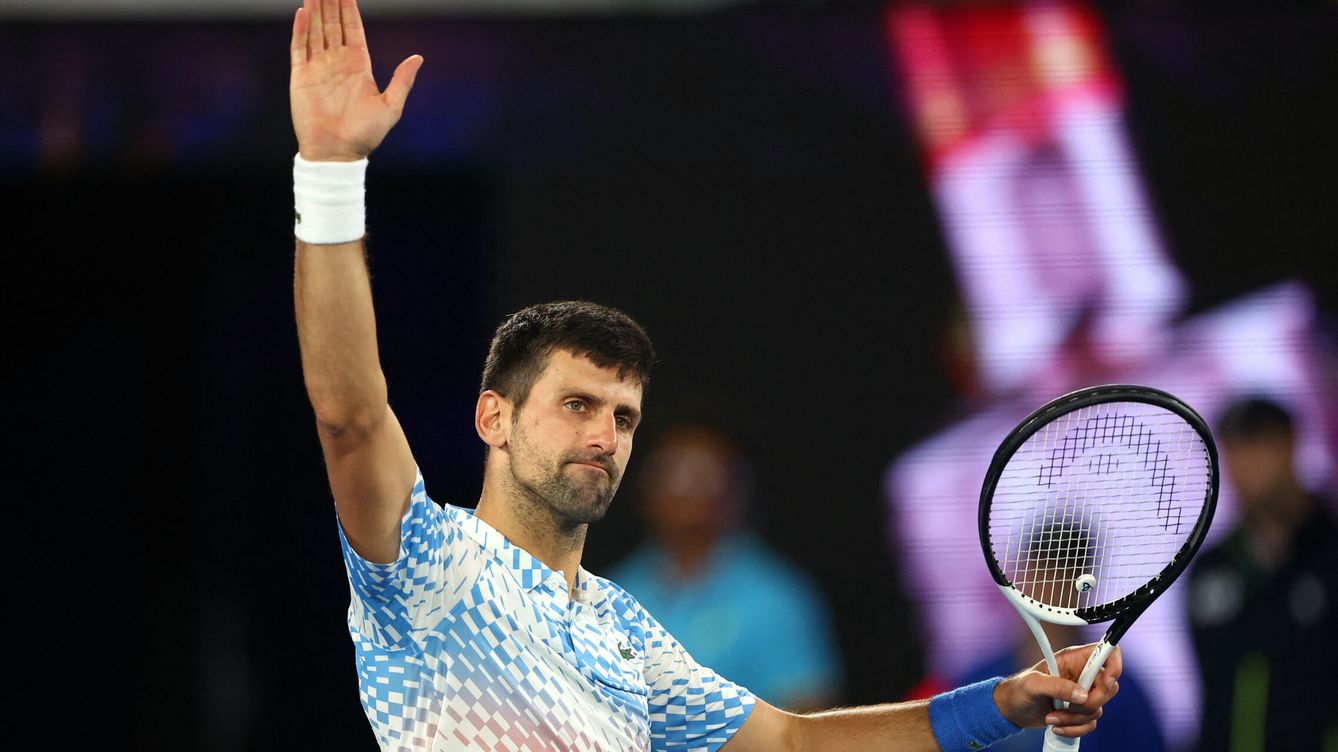 Foto: Djokovic - Rublev, en directo: resumen y resultado del partido en el Open de Australia (REUTERS/Hannah Mckay)