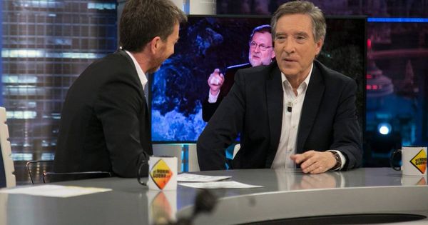 Foto: Iñaki Gabilondo habla sobre Pablo Iglesias y Rajoy en 'El Hormiguero'. (Antena 3)