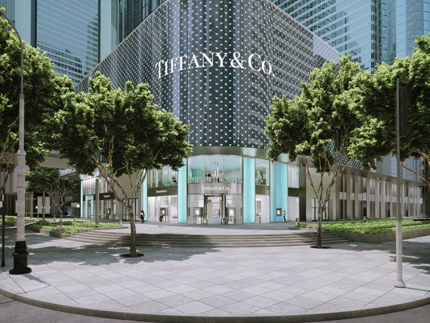 La flagship store de Tiffany & Co. en China. (Reuters)