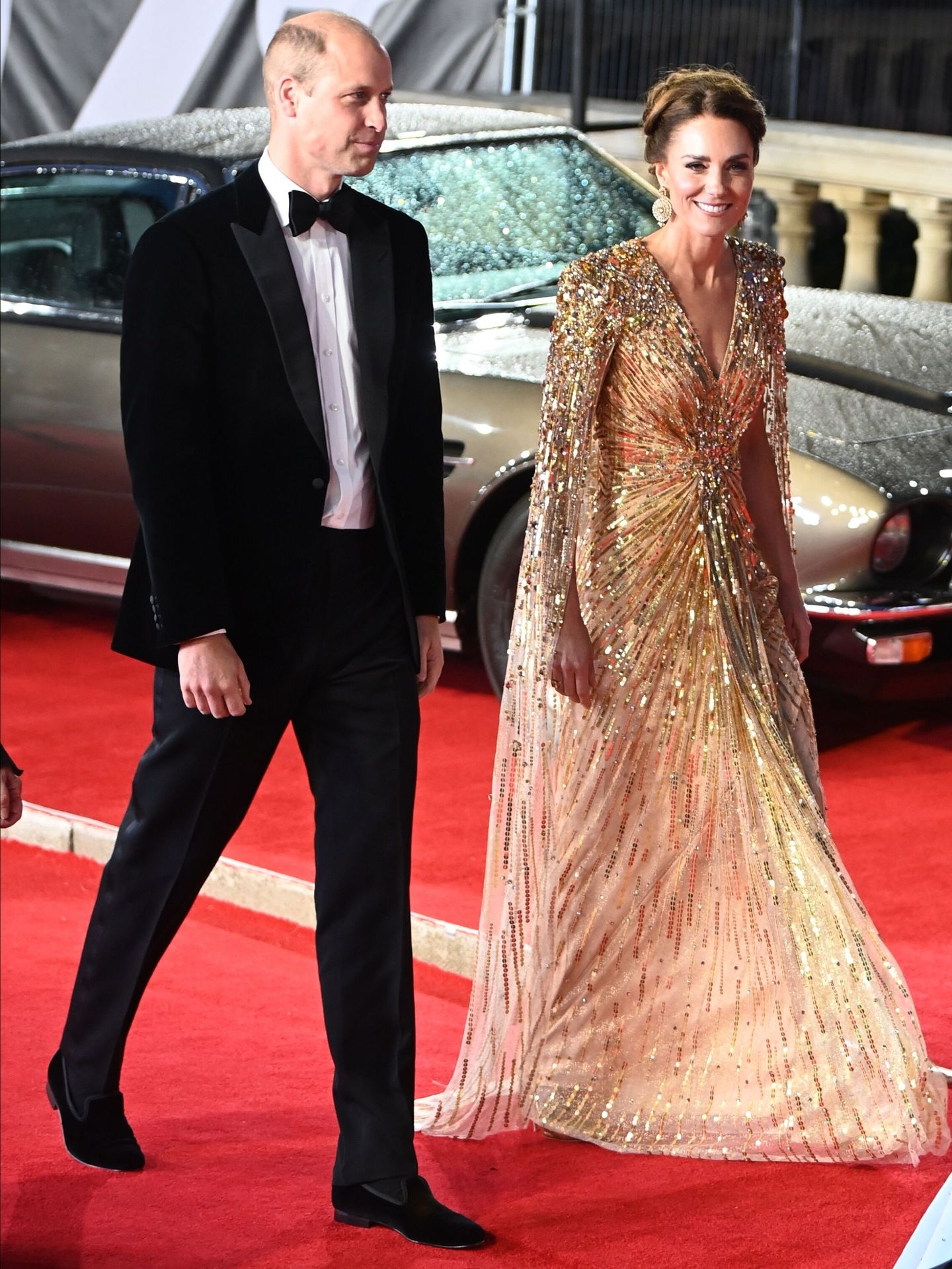 La duquesa de Cambridge, en el estreno de lo nuevo de James Bond. (Reuters)