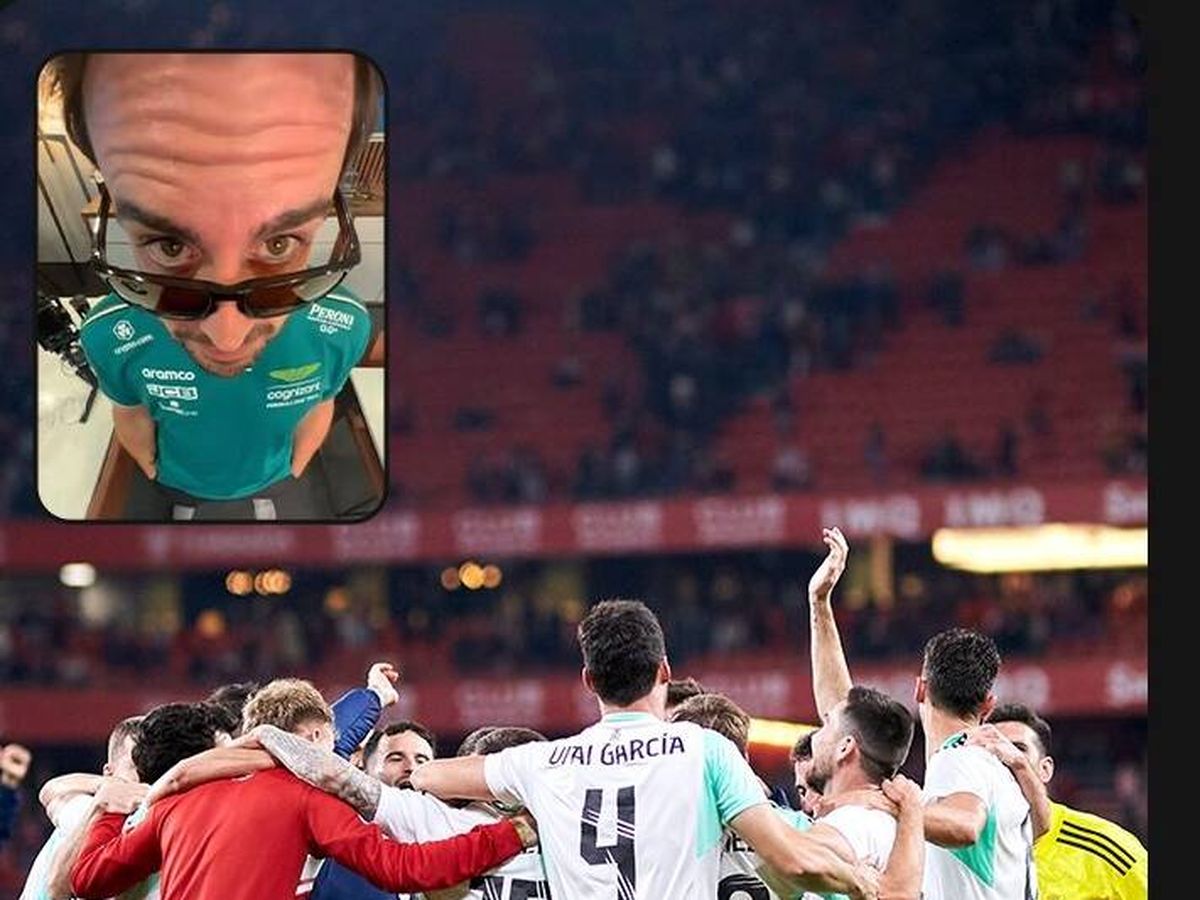 Foto: La publicación de Osasuna acordándose de Alonso tras meterse en la final de la Copa del Rey.
