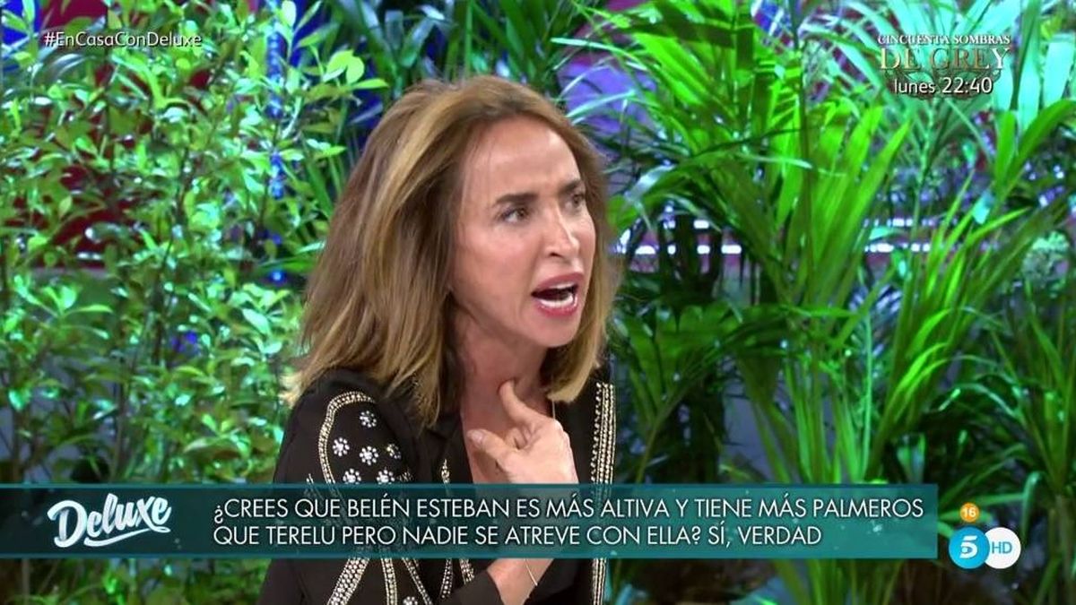 'Sábado Deluxe' | María Patiño enloquece contra Jorge Javier: "No me lo esperaba de ti"