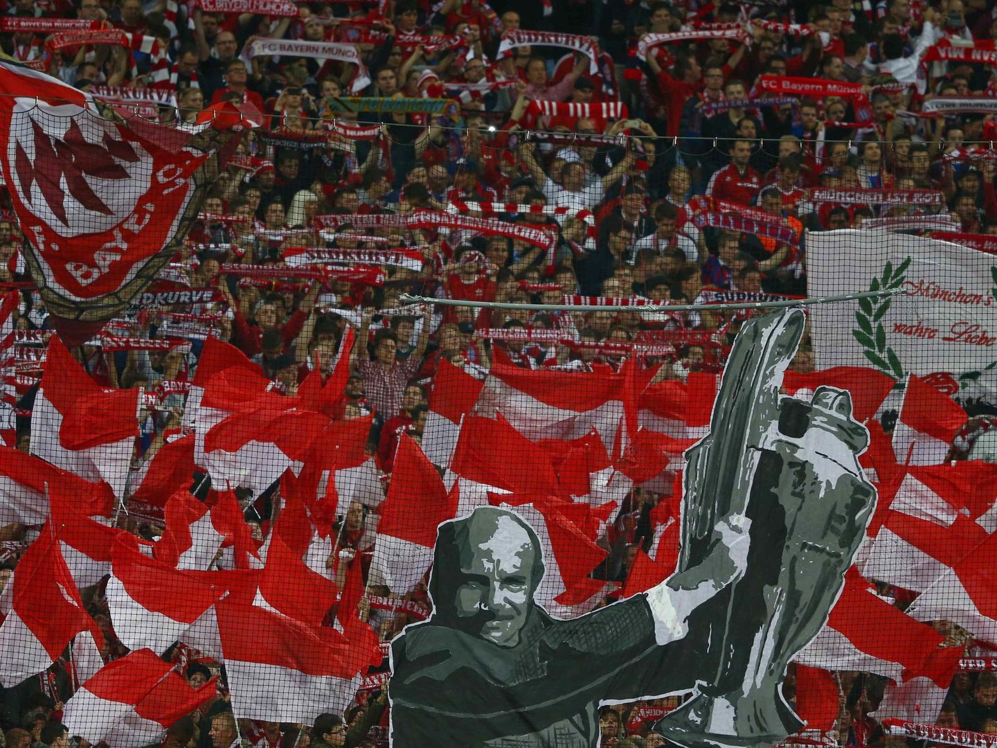 Aficionados del Bayern de Múnich (EFE)