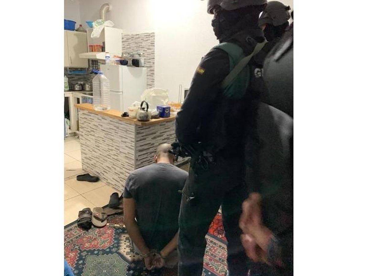Foto: Detenido un presunto yihadista en Tenerife. (Guardia Civil)