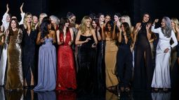 Céline Dion, Eva Longoria y una actriz española: el desfile de estrellas que inaugura la Semana de la Moda de París