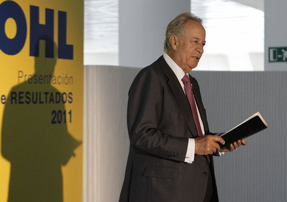 Foto: El presidente del grupo OHL, Juan Miguel Villar Mir (Efe)