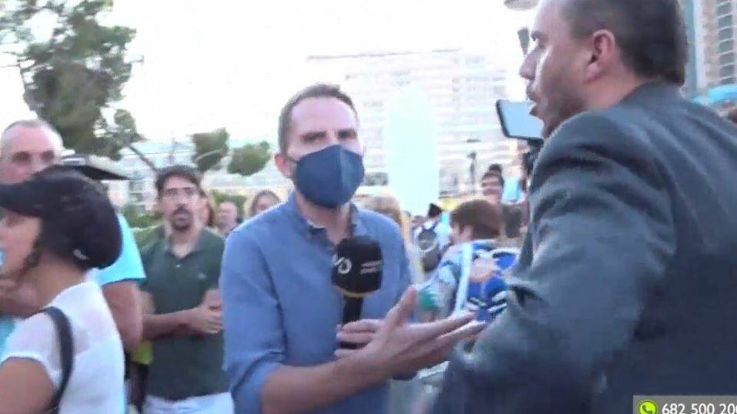 Antonio Campos, reportero de 'Madrid directo'. (RTVM)