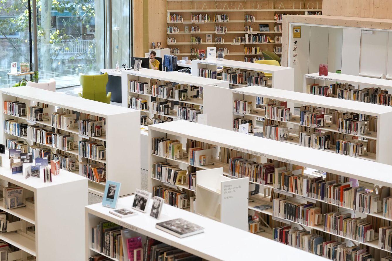 Bibliotecas, qué lugares. (EFE/Alejandro García)