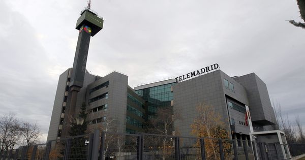 Foto: ista general de instalaciones de Telemadrid en Pozuelo de Alarcón. (EFE) 