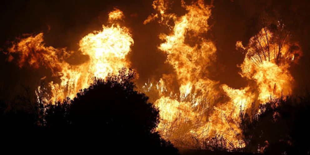 Foto: El incendio de Málaga está "estabilizado" y con "perspectivas favorables" de evolución