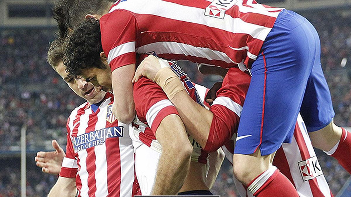 Diego Costa permite al trabajador Atlético ser espectador privilegiado del Clásico