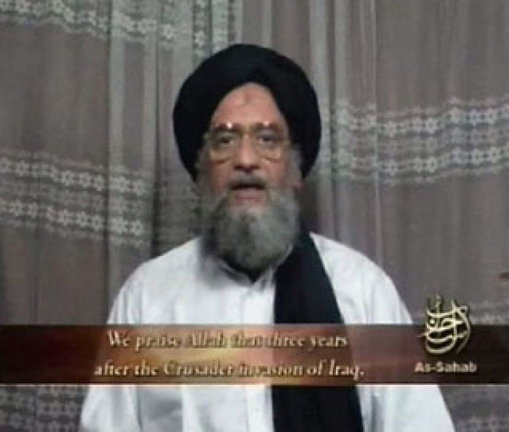 Foto: Al Zawahri pide derrocar a los gobiernos musulmanes "corruptos"