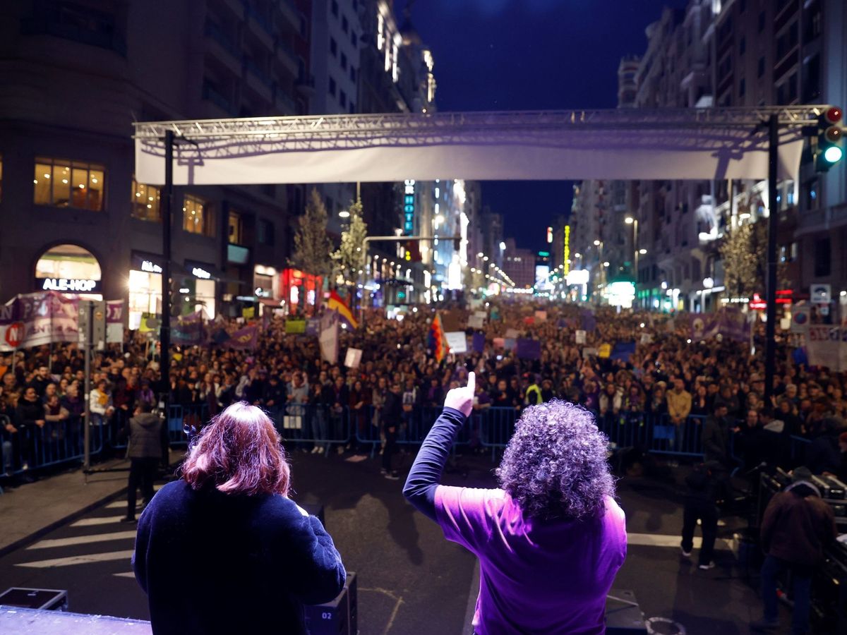 Foto: Manifestación del pasado 8-M en Madrid. (EFE)