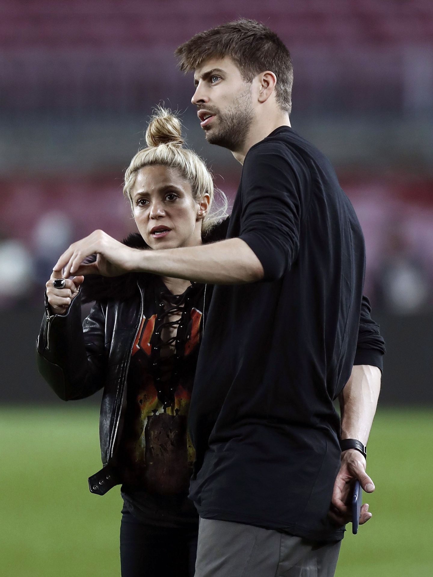 Shakira y Piqué, hace unos años. (EFE/Quique García)