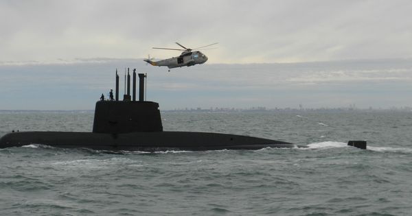 Foto: Imagen del submarino desaparecido propiedad de la Armada Argentina. (EFE)