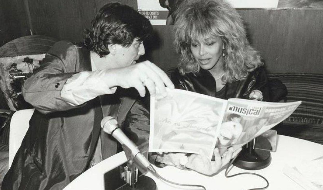 Tina Turner en una imagen del libro cedida a Vanitatis