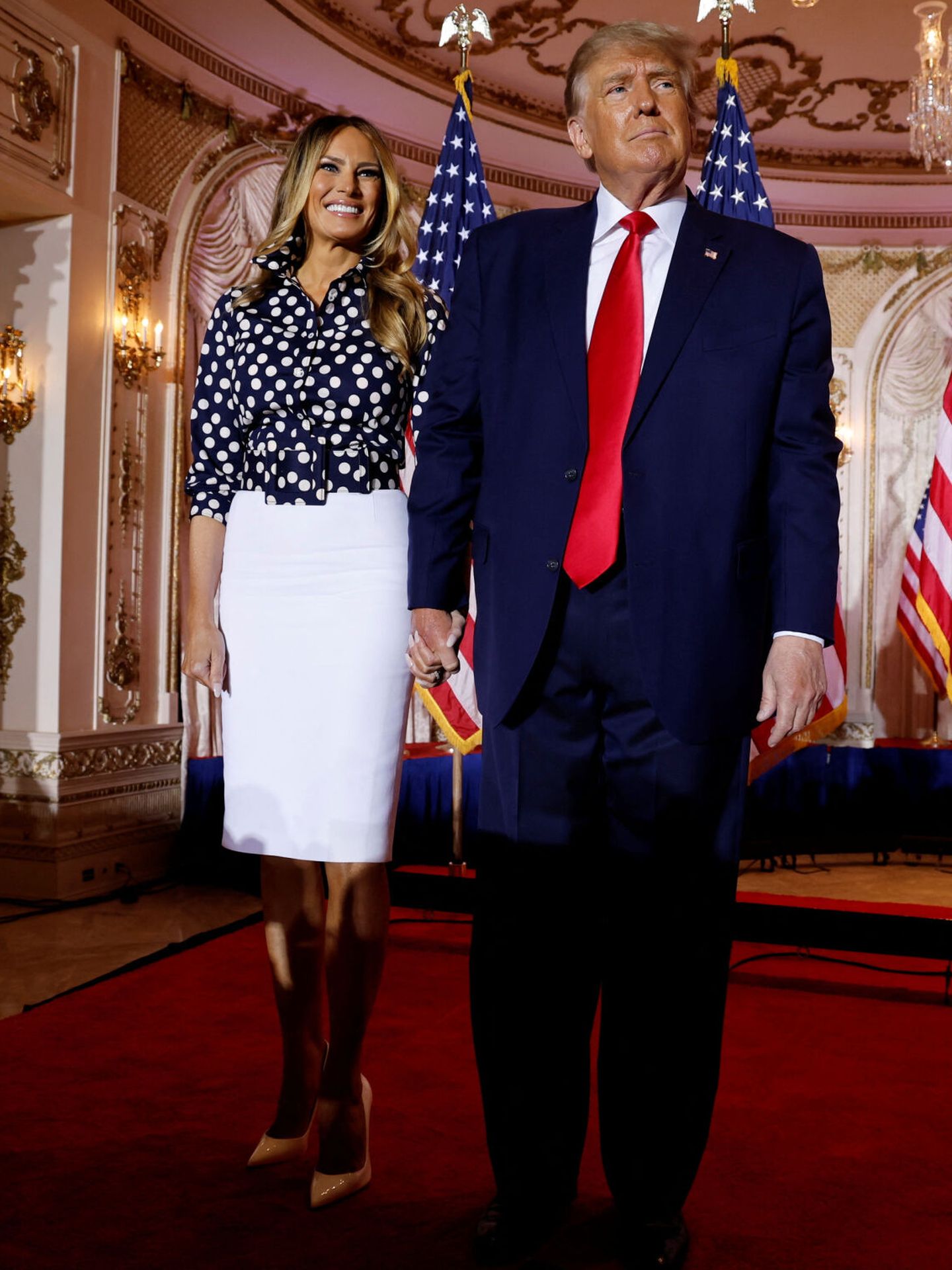 Melania y Donald Trump. (Reuters/Jonathan Ernst)