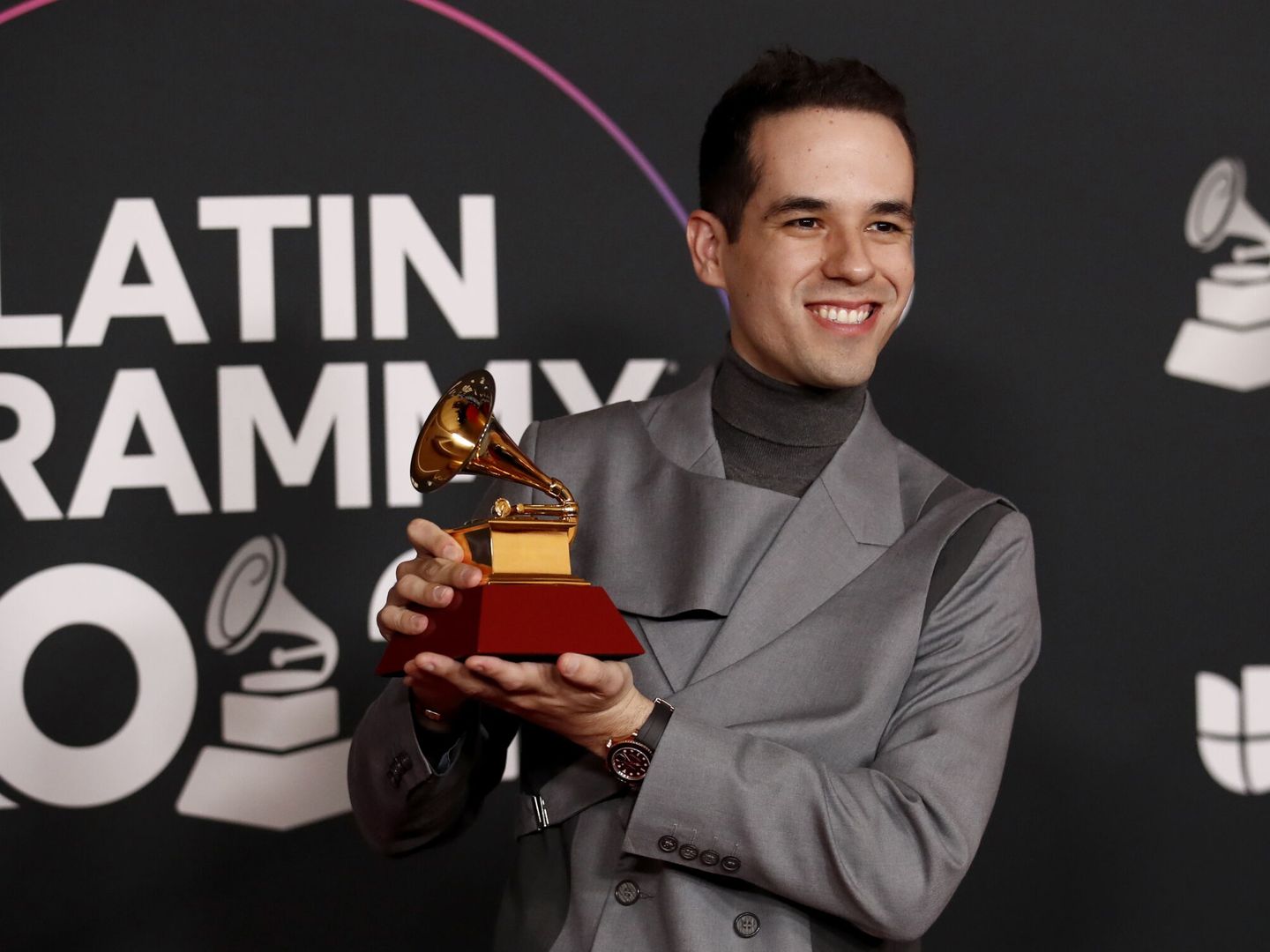 El productor Edgar Barrera tiene 13 candidaturas en esta edición de los Grammy Latinos. (EFE/EPA/Archivo/Caroline Brehman)