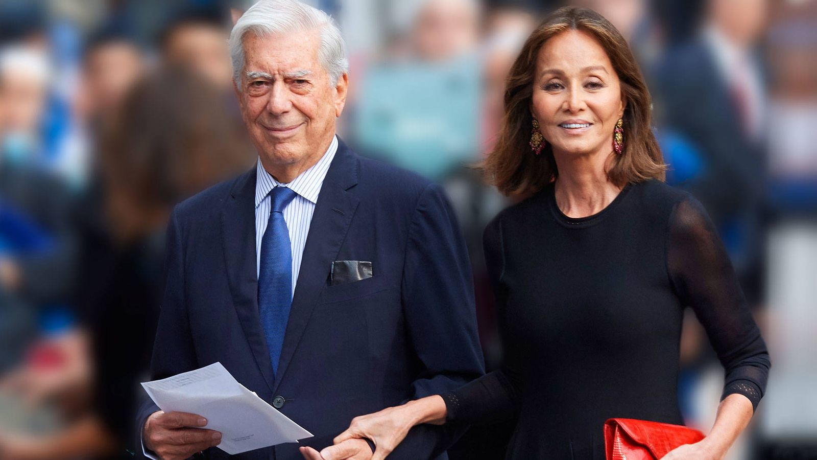Foto: Mario Vargas Llosa e Isabel Preysler. (Getty)