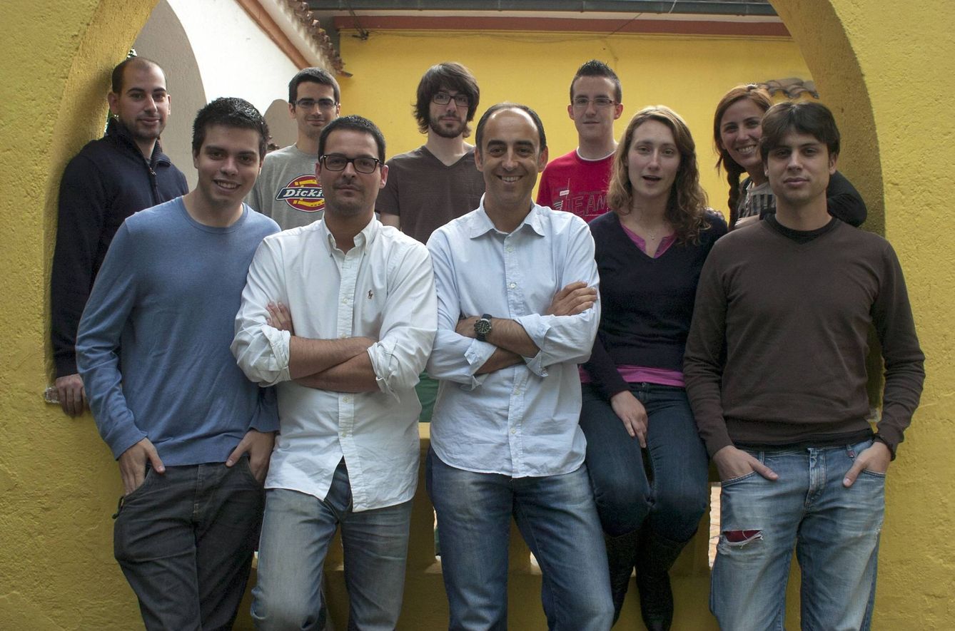 El equipo de Bananity, red social española (2011-2015). (Imagen: cedida por Albert Martí)